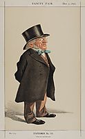 Statesmen No.1310 Caricature of Sir Francis Goldsmid M.P., tissot