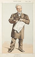 Statesmen No.940 Caricature of Alderman Andrew Lusk M.P., tissot