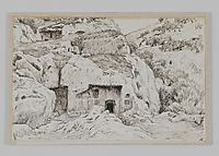Tombs In the Valley of Hinnom, 1889, tissot
