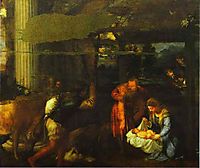 Adoration of the Shepherds, 1533, titian