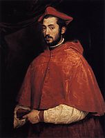 Cardinal Alessandro Farnese, 1546, titian