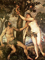 The Fall of Man, 1565-1570, titian