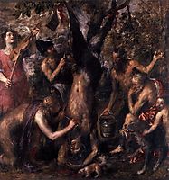 The Flaying of Marsyas, 1576, titian