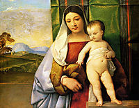 The Gipsy Madonna, 1510-1511, titian