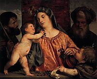 Madonna of the Cherries, 1515, titian