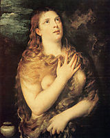 Mary Magdalen Repentant, 1531, titian