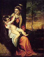 Mary with the Christ Child, 1561, titian