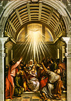 Pentecost, titian