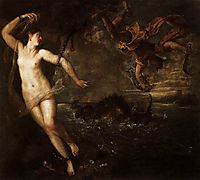 Perseus and Andromeda, 1556, titian