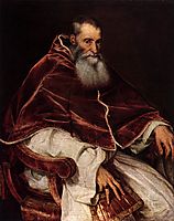 Pope Paul III, 1546, titian