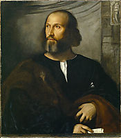 Portrait of a Bearded Man, c.1515, titian
