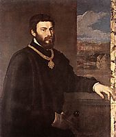 Portrait of Count Antonio Porcia, 1548, titian