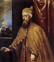 Portrait of the Doge Francesco Venier, 1556, titian