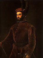Portrait of Ippolito de Medici in a Hungarian Costume, 1533, titian