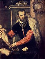 Portrait of Jacopo Strada, 1567-1568, titian