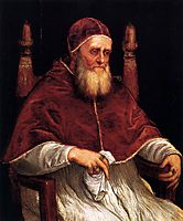 Portrait of Pope Julius II, 1546, titian