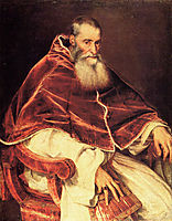 Portrait of Pope Paul III, 15, titian