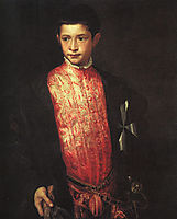 Portrait of Ranuccio Farnese, 1542, titian