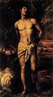St Sebastian, c.1575, titian