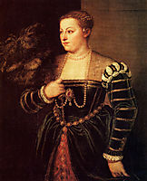 Titian-s daughter, Lavinia, 1560-1561, titian