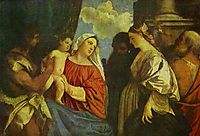 The Virgin and Child with Four Saints, titian