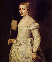 Woman in White, 1555, titian