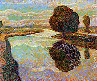 Landscape with canal, toorop