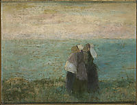 Women at the sea, c.1891, toorop