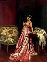 The Admiring Glance, 1868, toulmouche