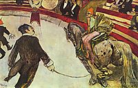 At the Circus Fernando, the rider, 1888, toulouselautrec