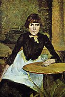 At La Bastille (Portrait of Jeanne Wenz), 1889, toulouselautrec