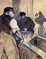The Bartender, 1900, toulouselautrec