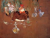 Dinner at the House of M. and Mme. Nathanson, 1898, toulouselautrec