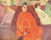 The Divan, 1893, toulouselautrec