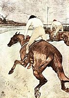 The Jockey, 1899, toulouselautrec
