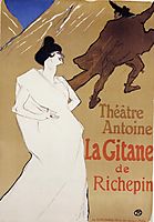 La Gitane The Gypsy , 1899, toulouselautrec