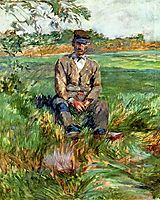 A Laborer at Celeyran, 1882, toulouselautrec