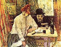 The Last Crunbs, 1891, toulouselautrec