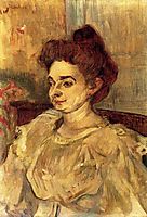 Mademoiselle Beatrice Tapie de Celeyran, 1897, toulouselautrec