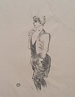 Mary Hamilton, c.1896, toulouselautrec
