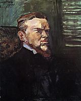 Portrait of Octave Raquin, 1901, toulouselautrec