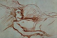 Sleeping Woman, 1896, toulouselautrec
