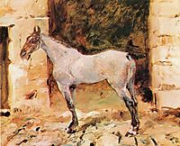Tethered Horse, c.1881, toulouselautrec