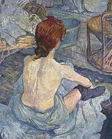 Woman at Her Toil, 1896, toulouselautrec