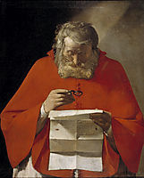 Saint Jerome reading a letter, 1629, tour