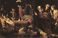 The Denial of St. Peter, 1625, tournier