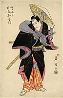 Actor in Role, c.1810, toyokuni