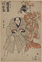 The Actors Ichikawa Danzō And Ichikawa Danzaburō, c.1799, toyokuni
