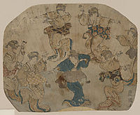 Dance, c.1814, toyokuni