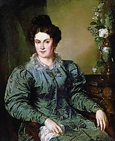 EV Meshkov, née. Bilibin, 1832, tropinin